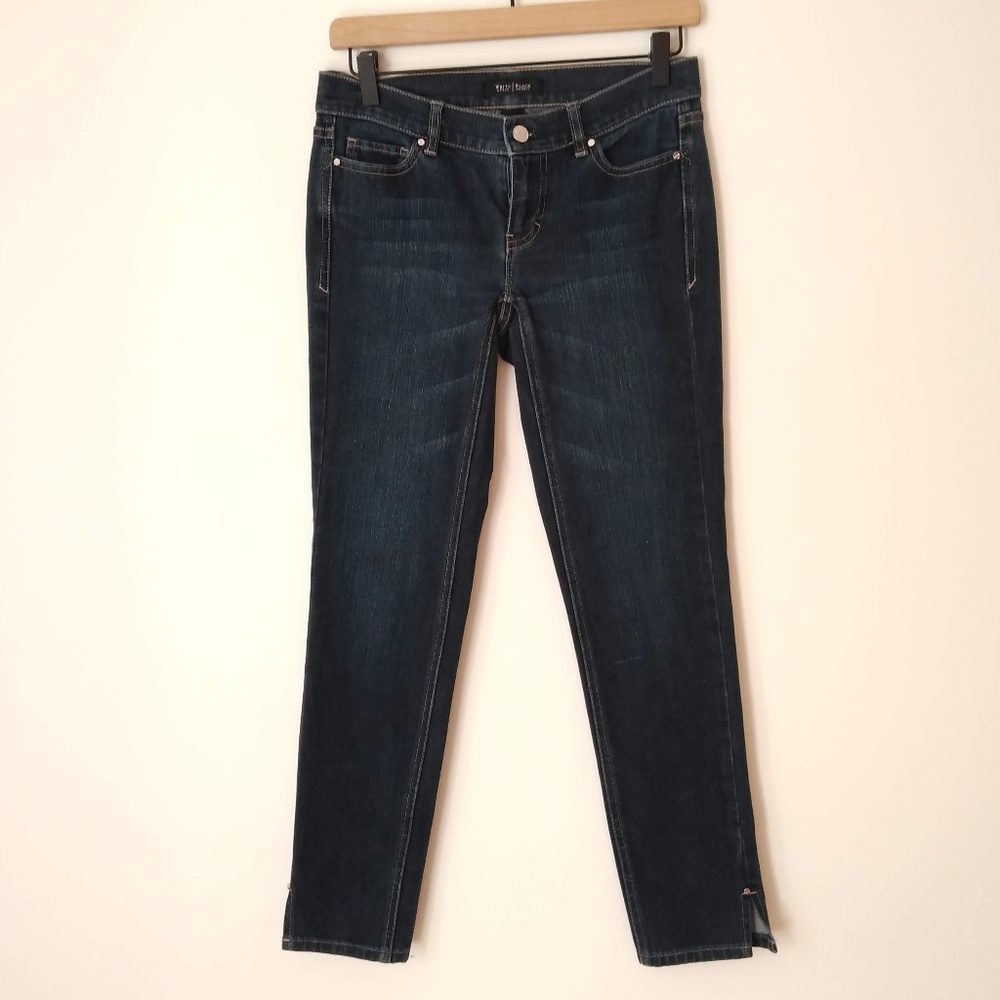 White House Black Market Dark Wash Skinny Jeans